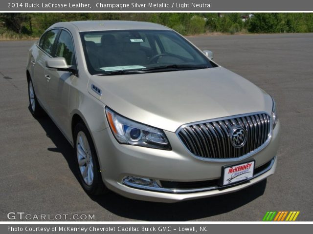 2014 Buick LaCrosse Leather in Champagne Silver Metallic