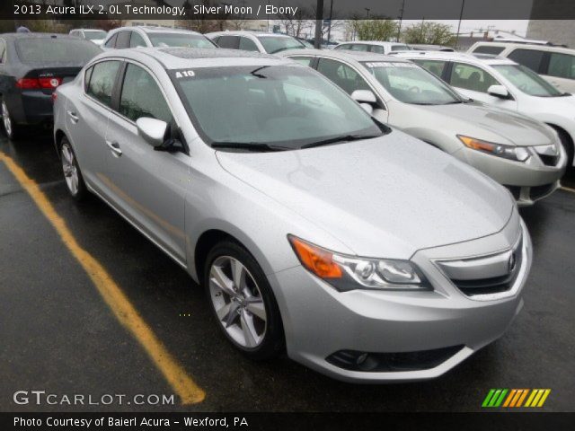 2013 Acura ILX 2.0L Technology in Silver Moon