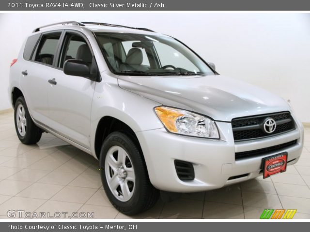 2011 Toyota RAV4 I4 4WD in Classic Silver Metallic
