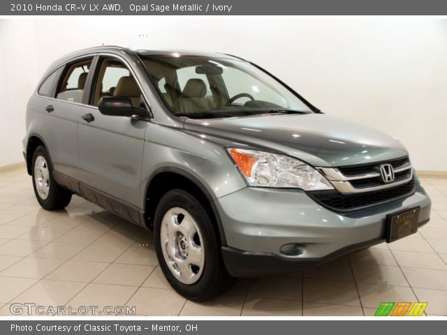 2010 Honda CR-V LX AWD in Opal Sage Metallic