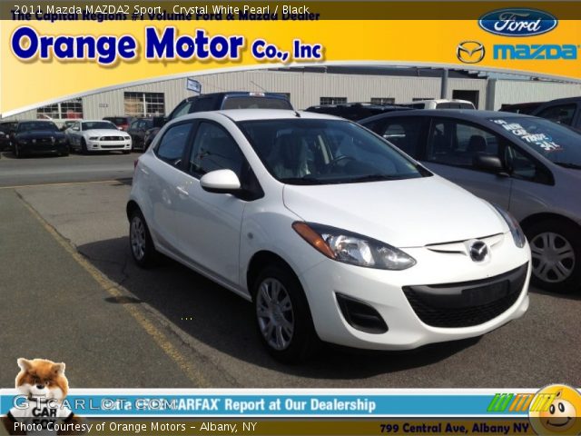 2011 Mazda MAZDA2 Sport in Crystal White Pearl