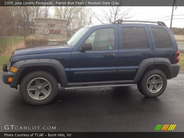 2005 Jeep Liberty Renegade in Patriot Blue Pearl