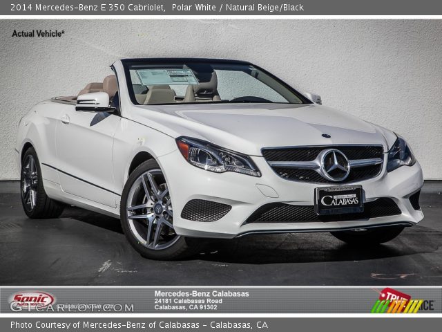 2014 Mercedes-Benz E 350 Cabriolet in Polar White