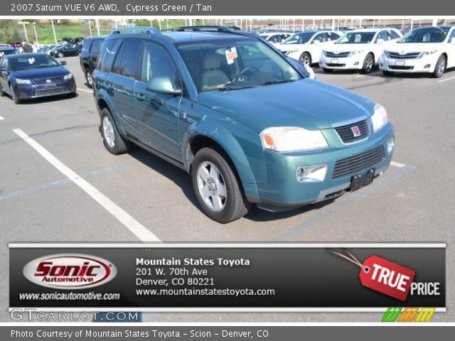 2007 Saturn VUE V6 AWD in Cypress Green