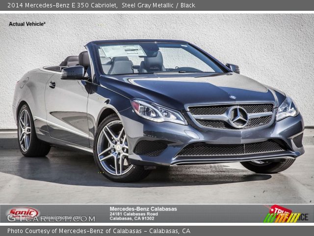 2014 Mercedes-Benz E 350 Cabriolet in Steel Gray Metallic