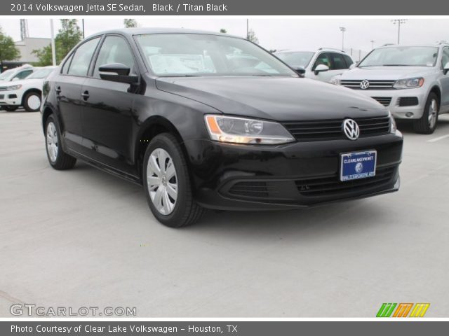 2014 Volkswagen Jetta SE Sedan in Black
