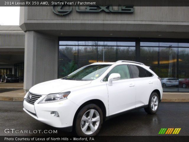 2014 Lexus RX 350 AWD in Starfire Pearl