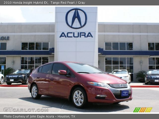 2010 Honda Insight Hybrid EX in Tango Red Pearl