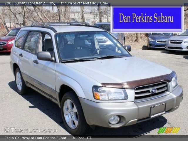 2003 Subaru Forester 2.5 XS in Platinum Silver Metallic