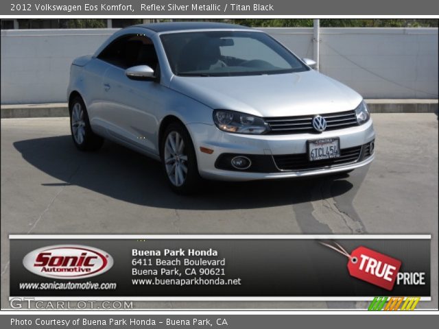 2012 Volkswagen Eos Komfort in Reflex Silver Metallic
