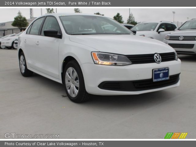 2014 Volkswagen Jetta TDI Sedan in Pure White