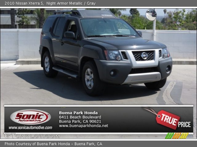 2010 Nissan Xterra S in Night Armor Metallic