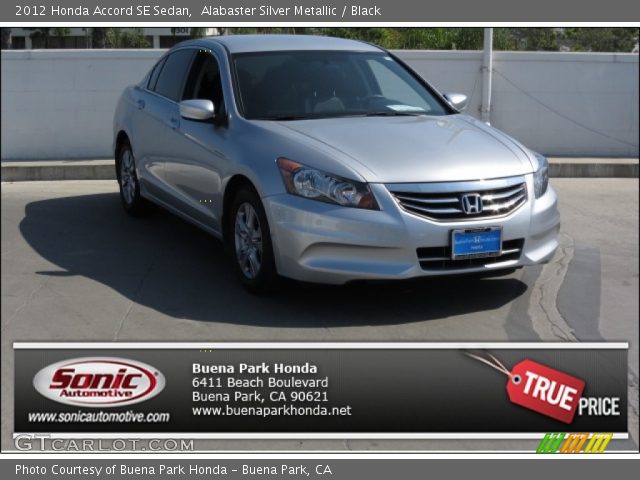 2012 Honda Accord SE Sedan in Alabaster Silver Metallic