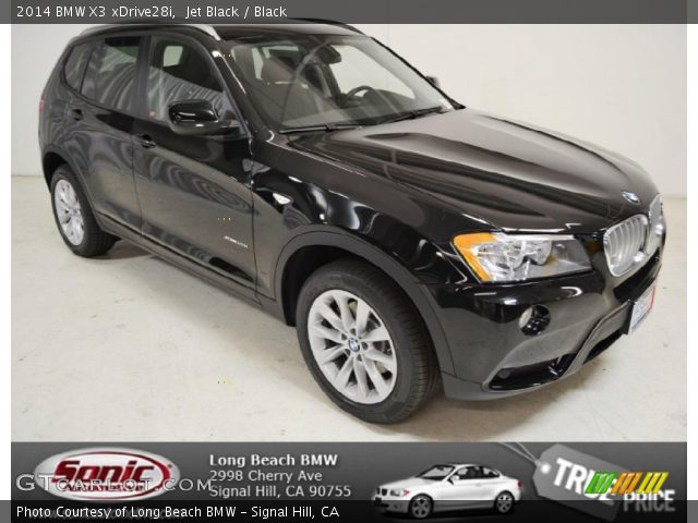 2014 BMW X3 xDrive28i in Jet Black