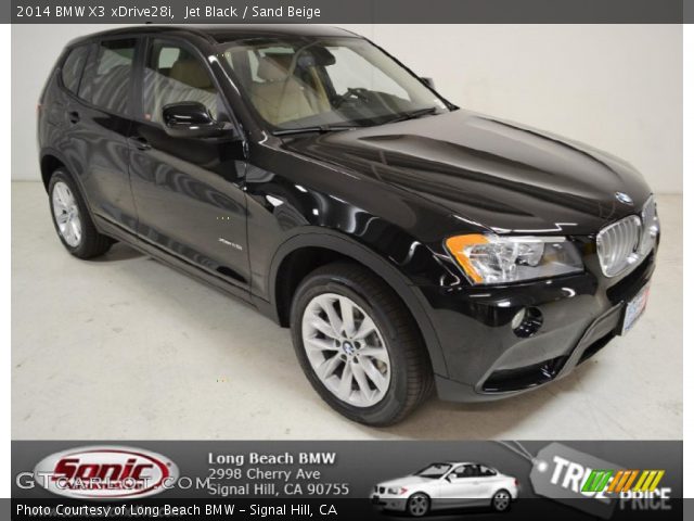 2014 BMW X3 xDrive28i in Jet Black