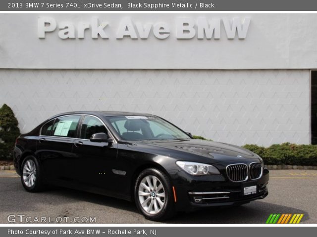 2013 BMW 7 Series 740Li xDrive Sedan in Black Sapphire Metallic