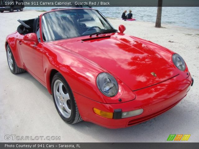 1995 Porsche 911 Carrera Cabriolet in Guards Red