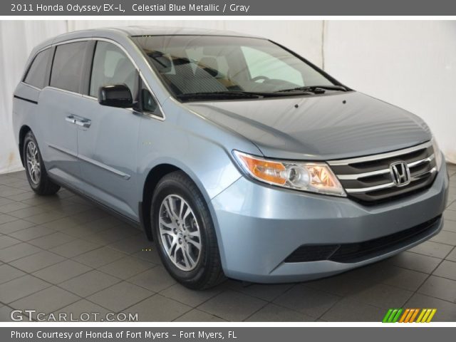 2011 Honda Odyssey EX-L in Celestial Blue Metallic