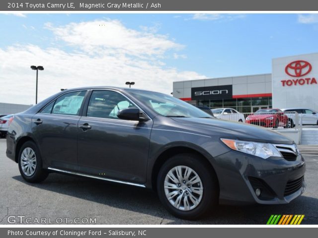 2014 Toyota Camry LE in Magnetic Gray Metallic