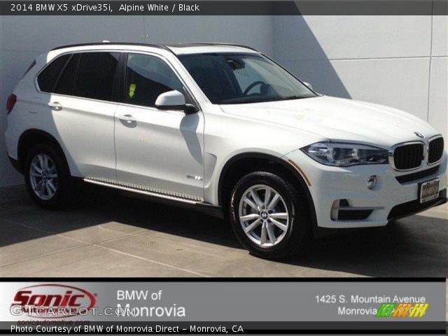 2014 BMW X5 xDrive35i in Alpine White