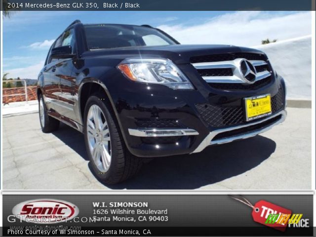 2014 Mercedes-Benz GLK 350 in Black