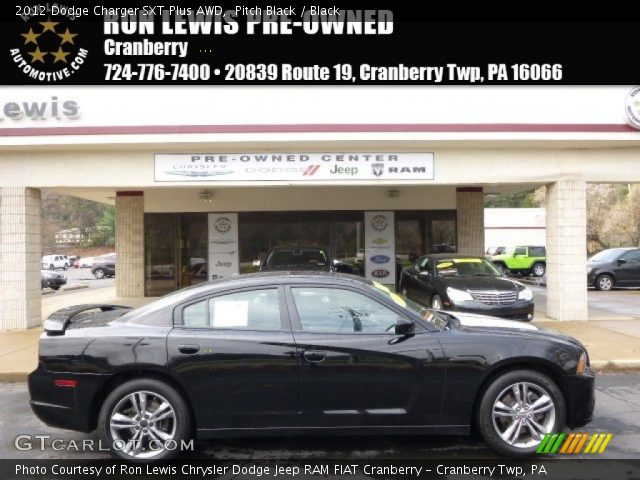 2012 Dodge Charger SXT Plus AWD in Pitch Black