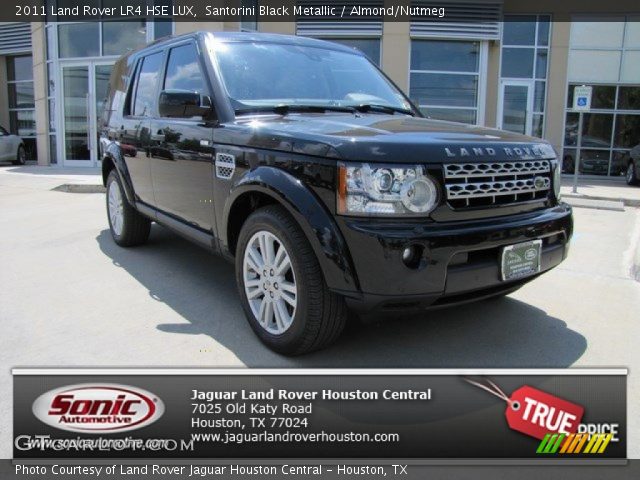 2011 Land Rover LR4 HSE LUX in Santorini Black Metallic