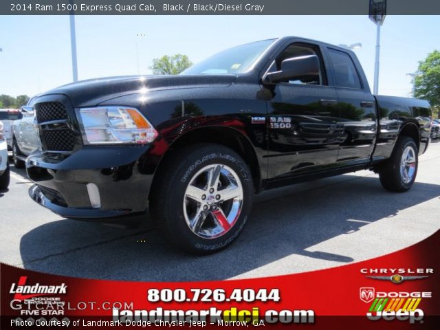 2014 Ram 1500 Express Quad Cab in Black
