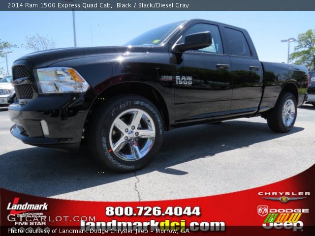 2014 Ram 1500 Express Quad Cab in Black