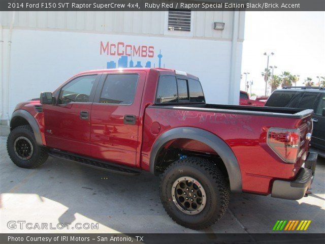 2014 Ford F150 SVT Raptor SuperCrew 4x4 in Ruby Red