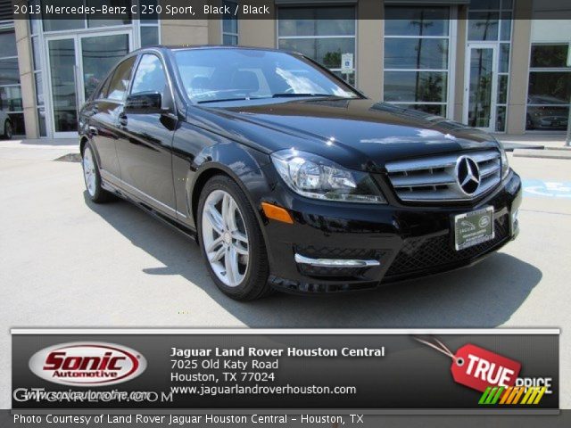 2013 Mercedes-Benz C 250 Sport in Black