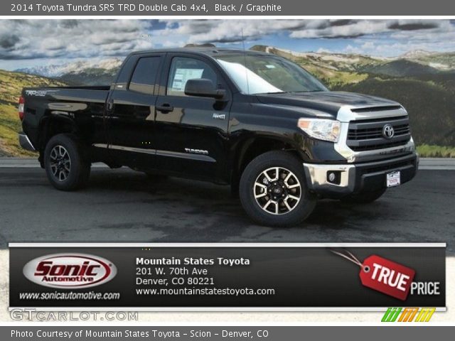 2014 Toyota Tundra SR5 TRD Double Cab 4x4 in Black