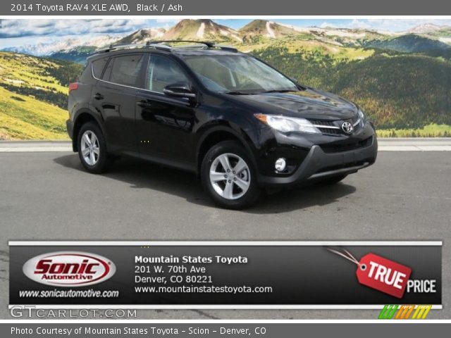 2014 Toyota RAV4 XLE AWD in Black