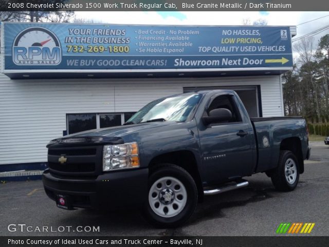 2008 Chevrolet Silverado 1500 Work Truck Regular Cab in Blue Granite Metallic