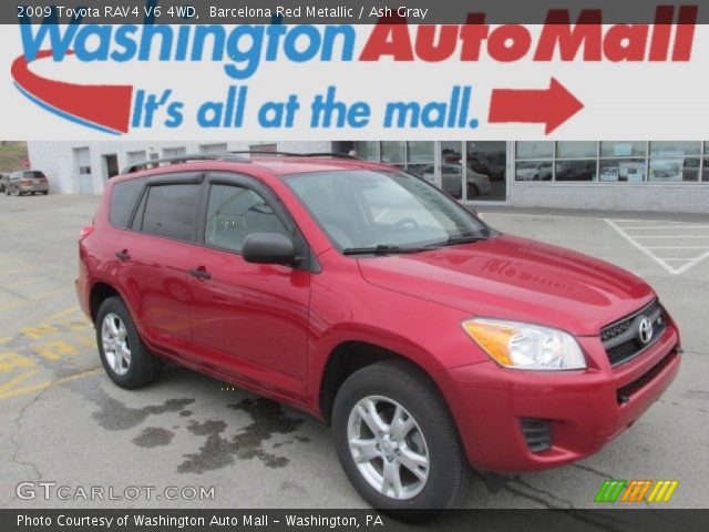 2009 Toyota RAV4 V6 4WD in Barcelona Red Metallic