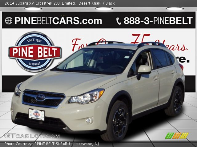 2014 Subaru XV Crosstrek 2.0i Limited in Desert Khaki