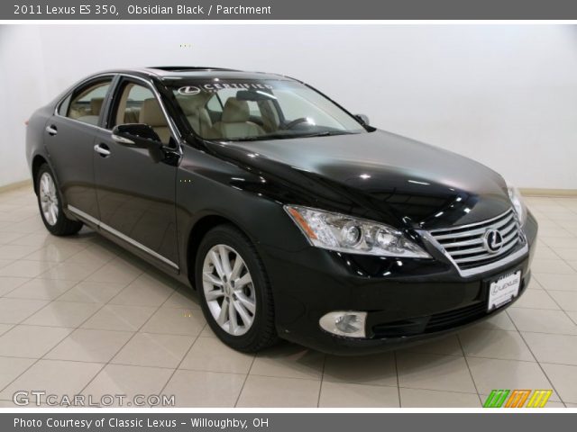 2011 Lexus ES 350 in Obsidian Black