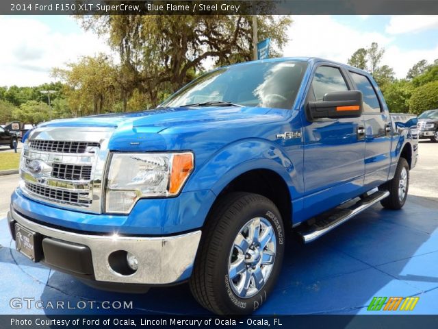 2014 Ford F150 XLT SuperCrew in Blue Flame