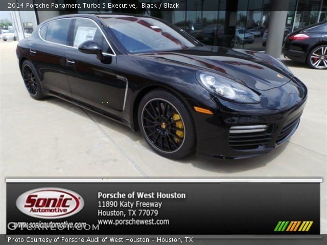 2014 Porsche Panamera Turbo S Executive in Black