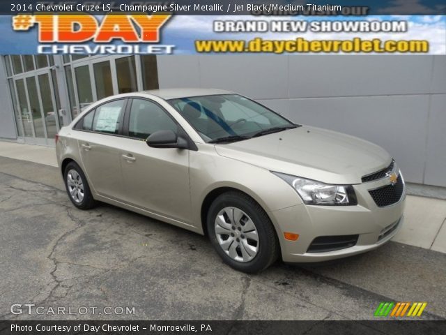 2014 Chevrolet Cruze LS in Champagne Silver Metallic