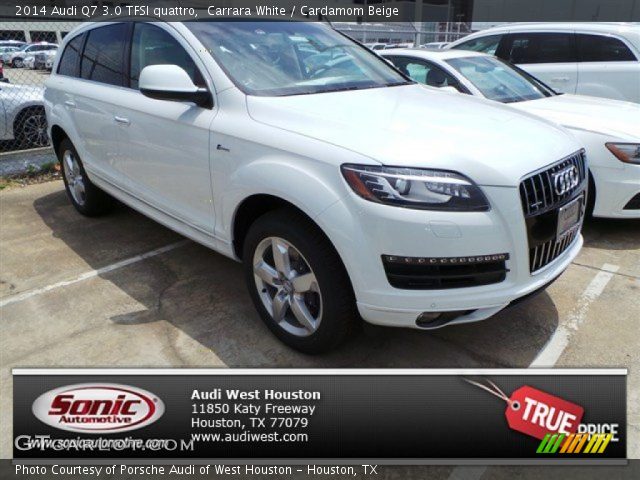 2014 Audi Q7 3.0 TFSI quattro in Carrara White