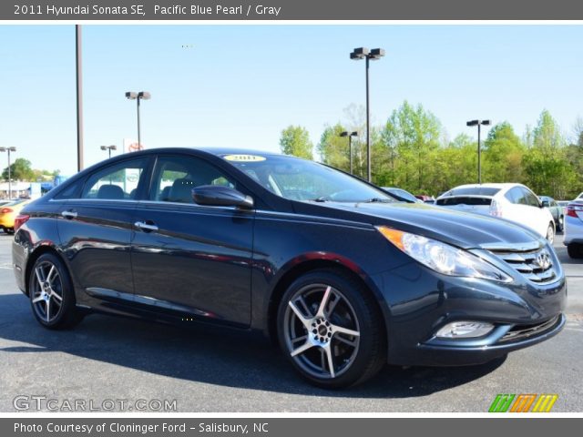 2011 Hyundai Sonata SE in Pacific Blue Pearl