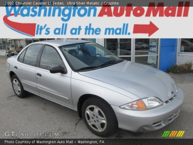 2002 Chevrolet Cavalier LS Sedan in Ultra Silver Metallic