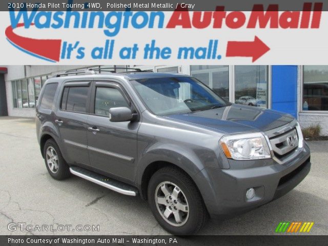 2010 Honda Pilot Touring 4WD in Polished Metal Metallic