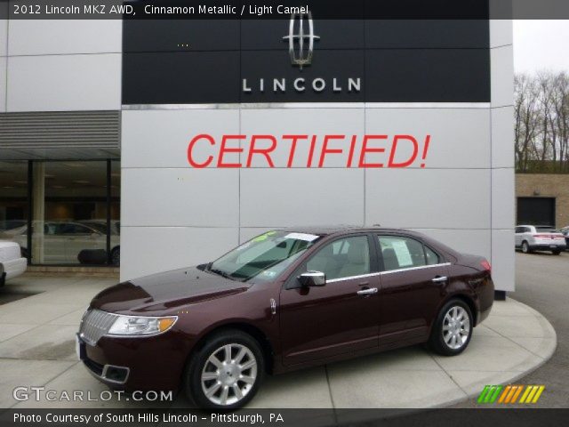 2012 Lincoln MKZ AWD in Cinnamon Metallic