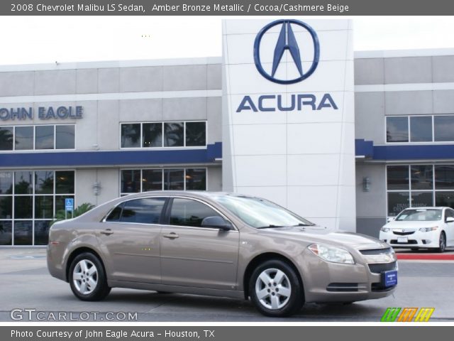 2008 Chevrolet Malibu LS Sedan in Amber Bronze Metallic