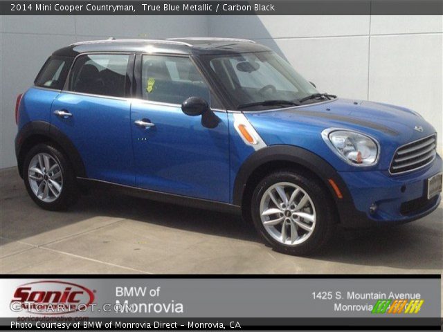 2014 Mini Cooper Countryman in True Blue Metallic