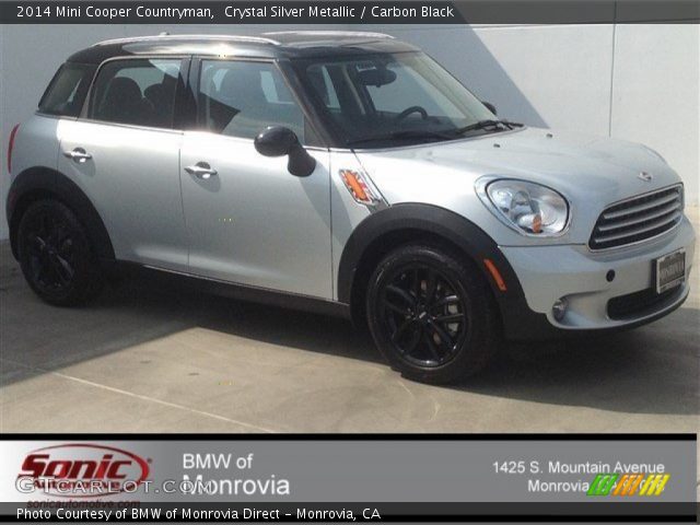 2014 Mini Cooper Countryman in Crystal Silver Metallic