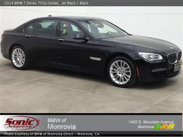 2014 BMW 7 Series 750Li Sedan in Jet Black