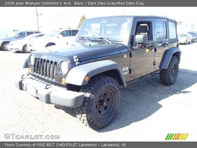 2008 Jeep Wrangler Unlimited X 4x4 in Black
